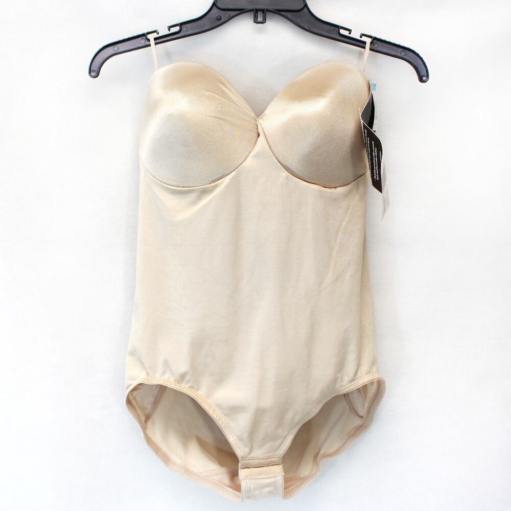New Miraclesuit Extra Firm Control Strapless Bodybriefer Size 38C $78